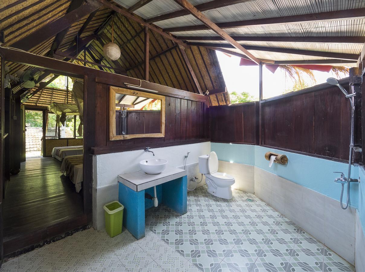Woodstock Gili - Garden And Bungalows Hotell Gili Trawangan Eksteriør bilde
