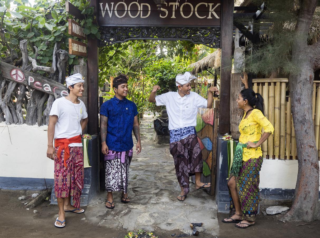 Woodstock Gili - Garden And Bungalows Hotell Gili Trawangan Eksteriør bilde