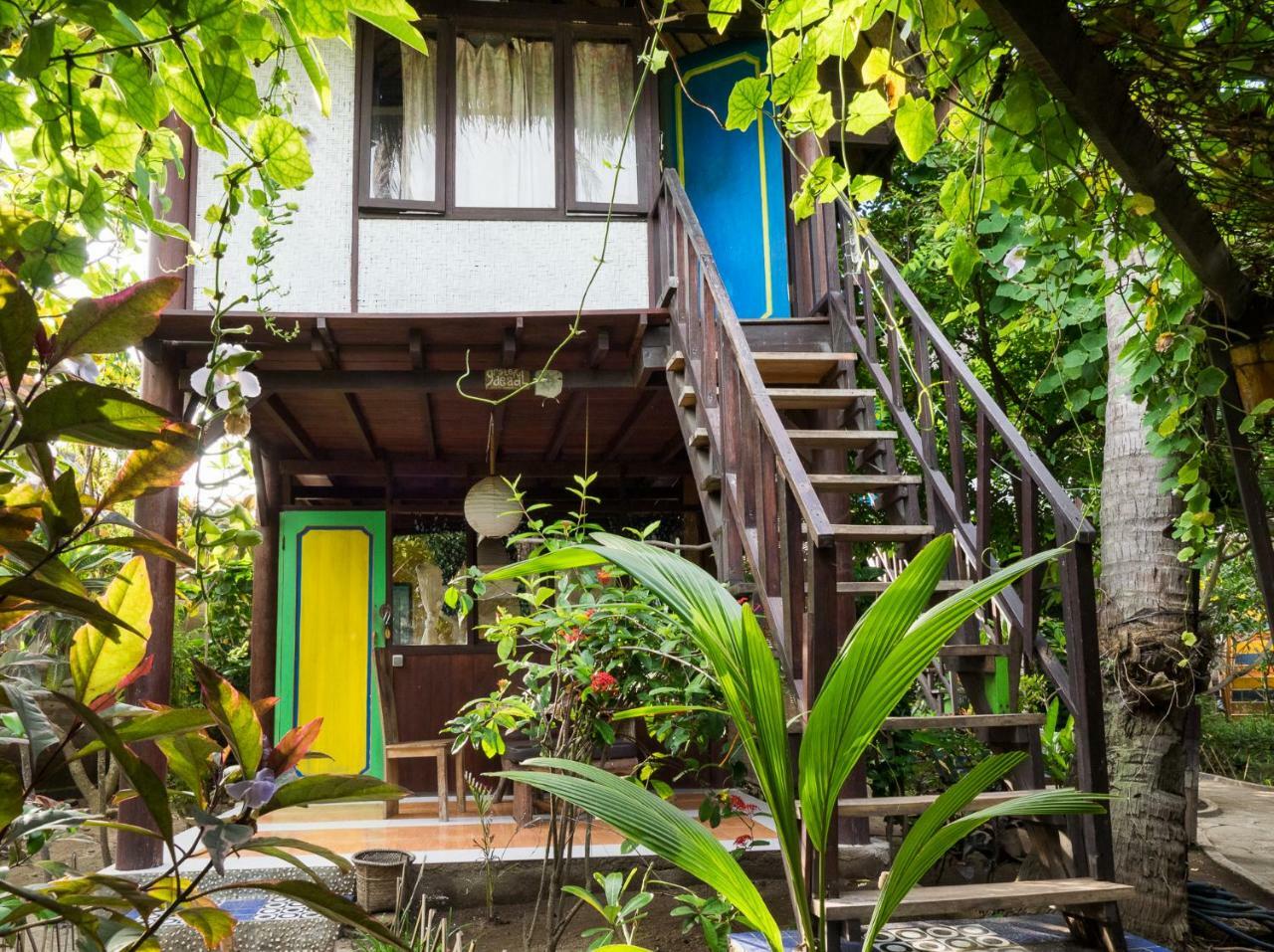 Woodstock Gili - Garden And Bungalows Hotell Gili Trawangan Eksteriør bilde